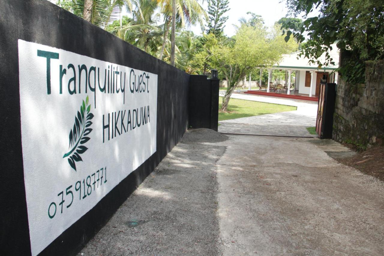Tranquility Guest House Hikkaduwa Bagian luar foto